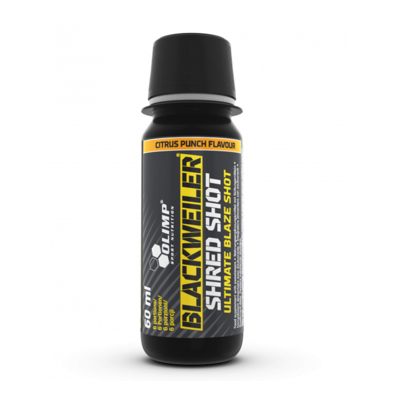 OLIMP BLACKWEILER Shred Shot 60ml - Energia i termogeneza