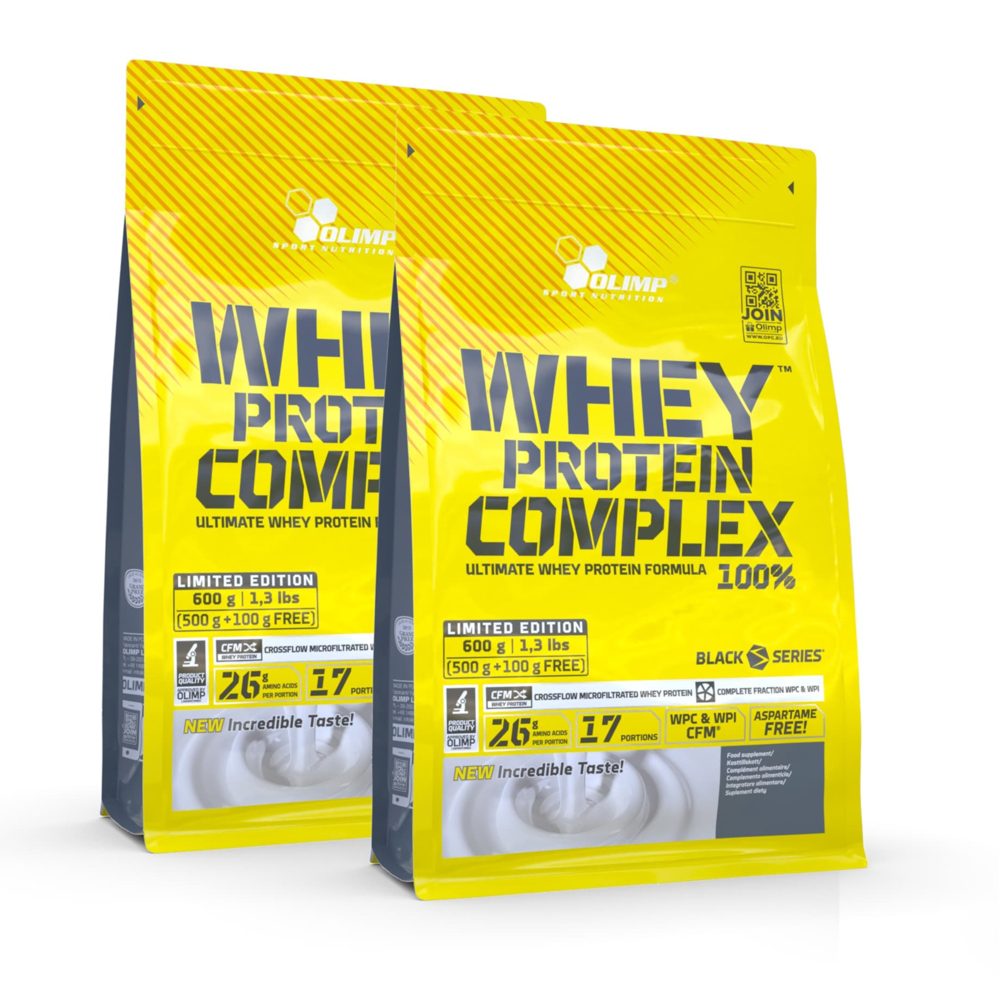 Zestaw 2x Olimp Whey Protein Complex 100% 700g